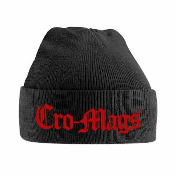 Merch Cro-Mags: Hats Red Logo Cro-mags
