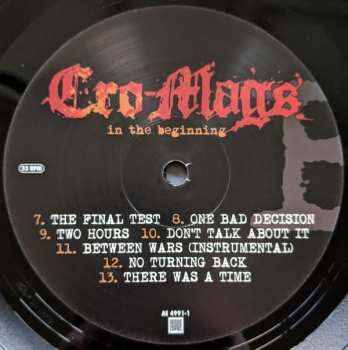 LP Cro-Mags: In The Beginning