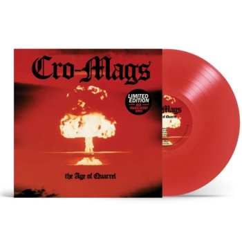LP Cro-Mags: The Age Of Quarrel (ruby Red Translucent Vinyl)