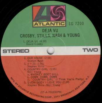 CD Crosby, Stills, Nash & Young: Déjà Vu