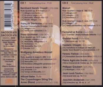 2CD Wolfgang Amadeus Mozart: Flute Quartets