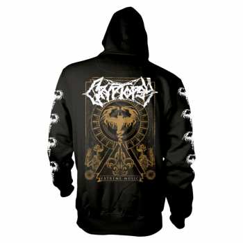 Merch Cryptopsy: Mikina S Kapucí Extreme Music S