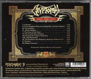 CD Cryptopsy: Once Was Not