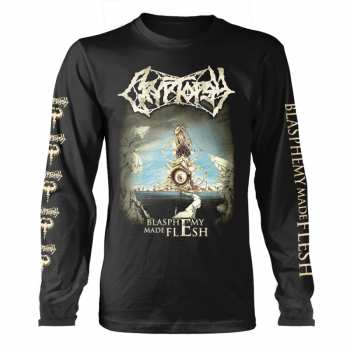Merch Cryptopsy: Long Sleeve T-Shirt Blasphemy Made Flesh