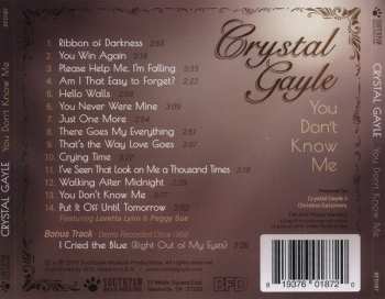 CD Crystal Gayle: You Don't Know Me