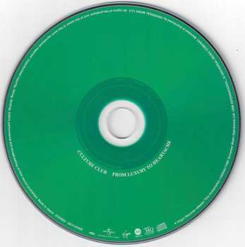 CD Culture Club: From Luxury To Heartache LTD