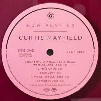 LP Curtis Mayfield: Now Playing