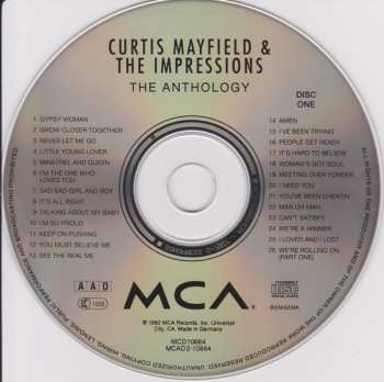 2CD The Impressions: The Anthology 1961-1977
