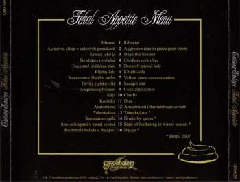 CD Cutting Embryo: Fekal Appetite