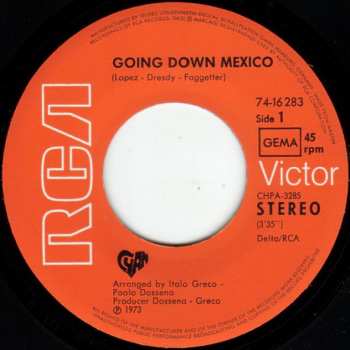 SP Cyan: Going Down Mexico / The Road Of Love