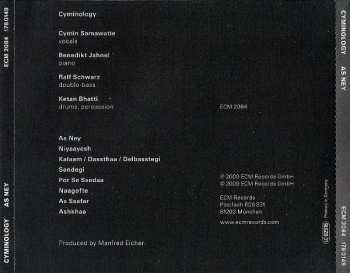 CD Cyminology: As Ney