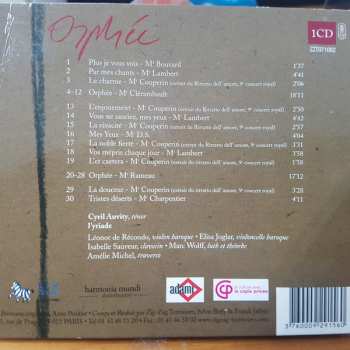 CD Cyril Auvity: Orphée