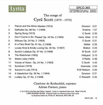 CD Cyril Scott: The Songs Of Cyril Scott