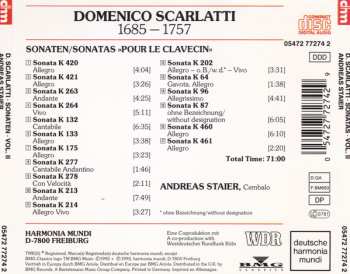 CD Domenico Scarlatti: Sonatas Vol. II