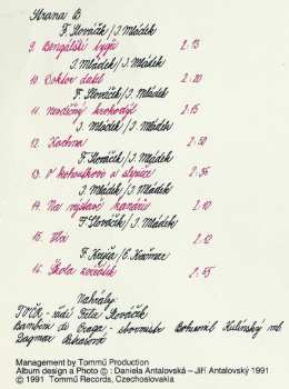 LP Dagmar Patrasová: Škola Zvířátek ČERVENÝ VINYL