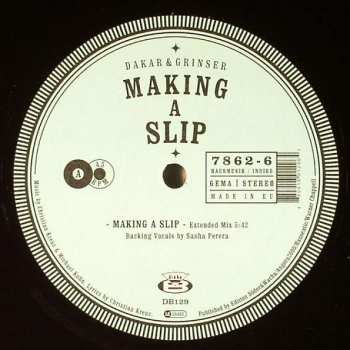 Album Dakar & Grinser: Making A Slip