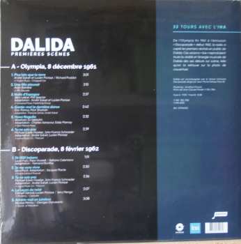 LP Dalida: Premières Scènes