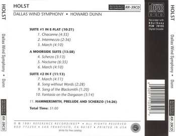 CD Gustav Holst: Hammersmith / A Moorside Suite / Suite #1 In E Flat / Suite #2 In F