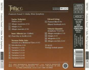 CD Dallas Wind Symphony: Trittico