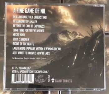 CD Dam: A Fine Game Of Nil