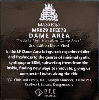 LP Dame Area: Toda La Mentira Sobre Dame Area