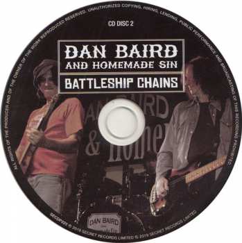 2CD/DVD Dan Baird And Homemade Sin: Battleship Chains