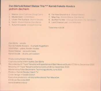 CD Dan Bárta: Jedním Dechem