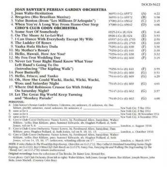 CD Dan Kildare: The Earliest Black String Bands • Volume 1 (In Chronological Order • 1914-1917)