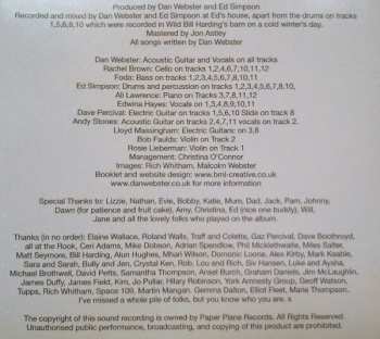 CD Dan Webster: Diamond Land