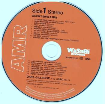 CD Dana Gillespie: Weren't Born A Man