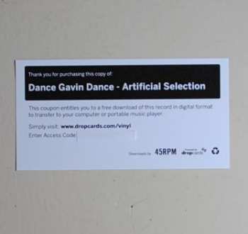 LP Dance Gavin Dance: Artificial Selection