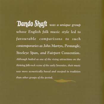 CD Dando Shaft: Dando Shaft