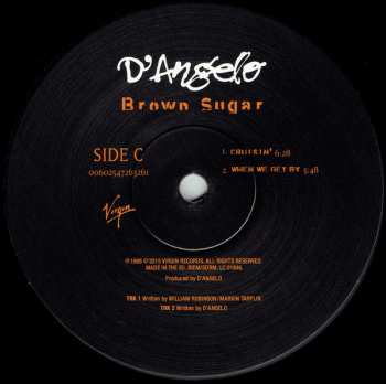 2LP D'Angelo: Brown Sugar