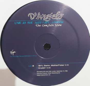 LP D'Angelo: Live At The Jazz Cafe, London: The Complete Show