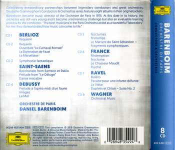 8CD/Box Set Daniel Barenboim: Barenboim Orchestre De Paris 
