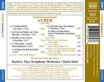 CD Daniel-Francois-Esprit Auber: Overtures Vol. 6