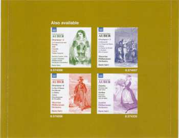 CD Daniel-Francois-Esprit Auber: Overtures Vol. 6