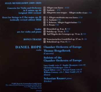 4CD/Box Set Daniel Hope: It's Me - The Baroque & Romantic Albums