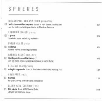 CD Daniel Hope: Spheres