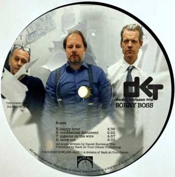 LP Daniel Karlsson Trio: Sorry Boss