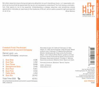 CD Daniel Levin: Freedom From The Known
