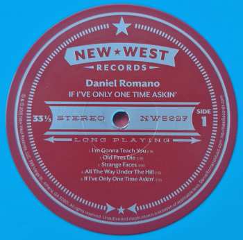 LP Daniel Romano: If I've Only One Time Askin' CLR | LTD