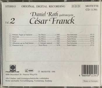 CD César Franck: Daniel Roth spielt/interprète César Franck Vol. 2