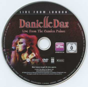 DVD Danielle Dax: Live From The Camden Palace