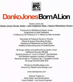 LP Danko Jones: Born A Lion