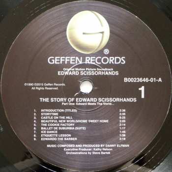 LP Danny Elfman: Edward Scissorhands (Original Motion Picture Soundtrack)