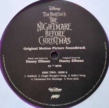 2LP Danny Elfman: The Nightmare Before Christmas (Original Motion Picture Soundtrack) CLR | LTD