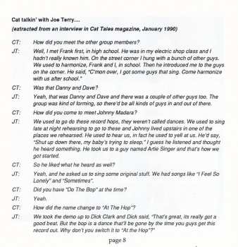 CD Danny & The Juniors: Back To The Hop - The Original Swan Recordings 1960-1962