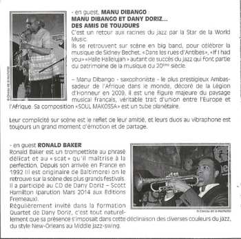 CD Manu Dibango: Dany Doriz Big Band