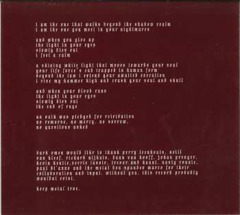 CD Dark Omen: The End Of Rage